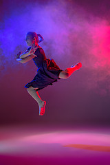 Image showing The teen modern ballet dancer