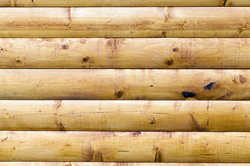 Image showing wall made of wood