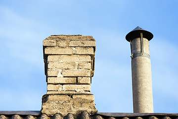 Image showing brick furnace tube