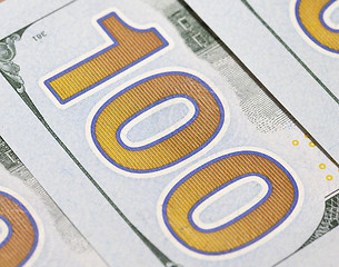 Image showing American dollars, close-up