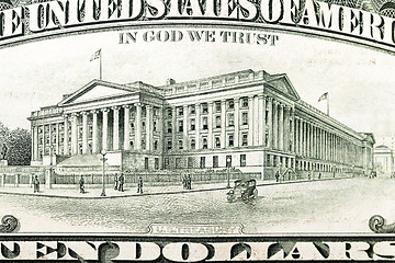 Image showing American dollars, close-up