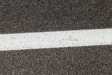 Image showing road markings, close-up