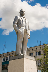 Image showing V.I.Lenin monument in the village Ilovlya Volgograd region Russia