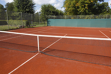 Image showing Tennis court