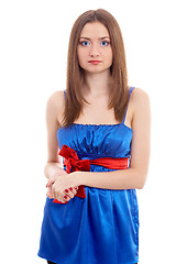 Image showing Girl on isolated background