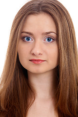 Image showing Girl on isolated background