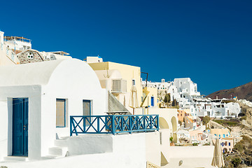 Image showing Oia in Santorini island Greece