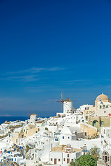 Image showing Oia in Santorini island Greece