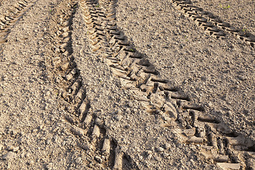 Image showing plowed agricultural field