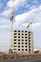 Image showing construction of a new home