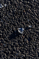Image showing glass on the pavement