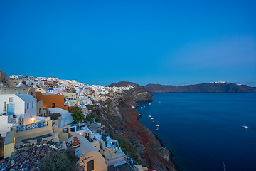 Image showing Old Town of Oia on the island Santorini