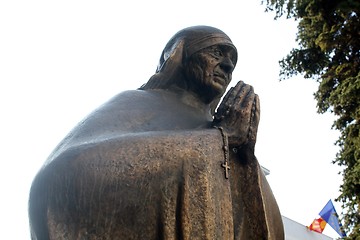 Image showing Statue of Mother Teresa, Skopje, Macedonia