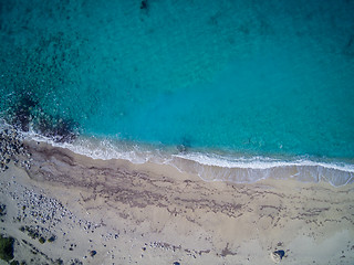 Image showing View of a drone at the  Beach