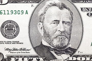 Image showing American dollars, close-up