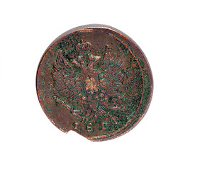 Image showing Old Russian coin