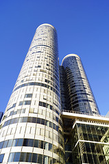 Image showing Coeur Defense skyscraper in La Defense