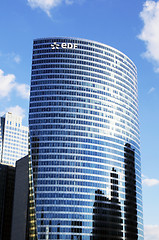 Image showing EDF tower in Paris