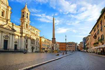 Image showing Piazza Navona in Rome