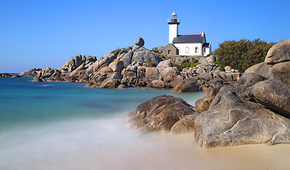 Image showing Pontusval lighthouse