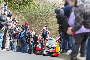 Image showing The Cyclist Tony Gallopin - Paris-Nice 2016