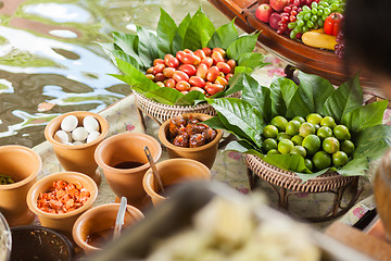 Image showing Eggs, fruit, and vegetables