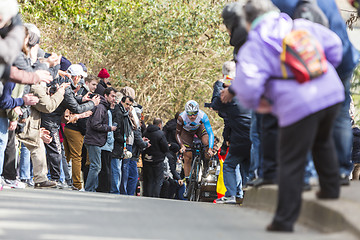 Image showing The Cyclist Alexis Gougeard - Paris-Nice 2016