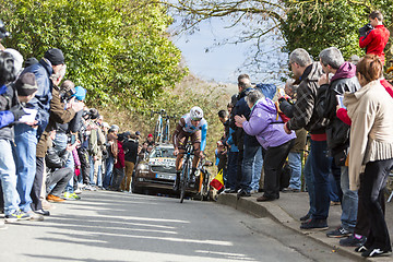 Image showing The Cyclist Alexis Gougeard - Paris-Nice 2016