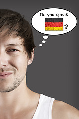 Image showing Do you speak German?