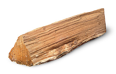 Image showing Single log of wood inverted horizontally