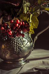 Image showing Still life with autumn flowers