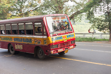 Image showing Kolkata local bus