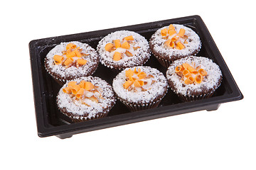 Image showing Cakes On A Plate
