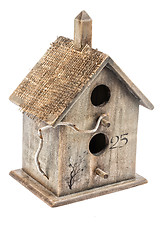Image showing Wooden nestling box