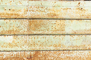 Image showing rusty metal closeup