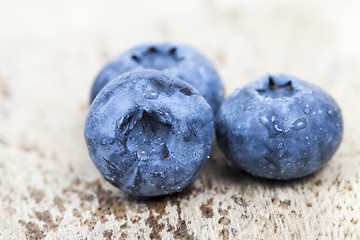 Image showing ripe berries blueberry