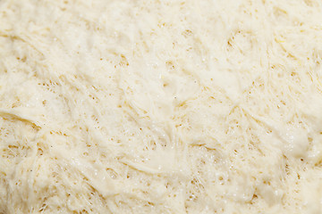 Image showing dough for the pie, close-up