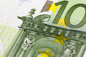 Image showing hundred European euro, close up