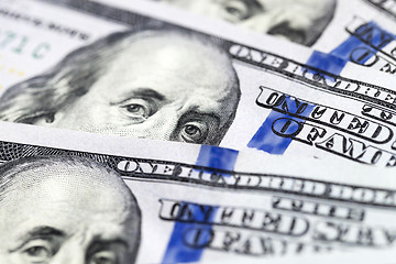 Image showing American dollars, close-up