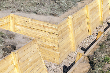 Image showing trenches for combat