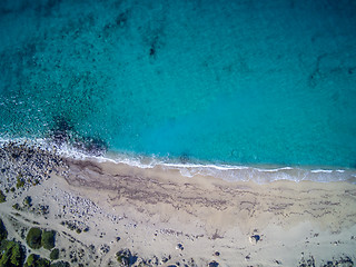 Image showing View of a drone at the  Beach