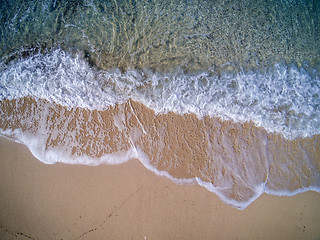 Image showing View of a drone at the  Beach