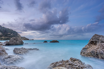 Image showing Agios Nikitas Lefkas island Greece 