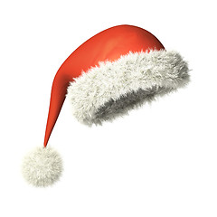 Image showing red Santa Claus hat