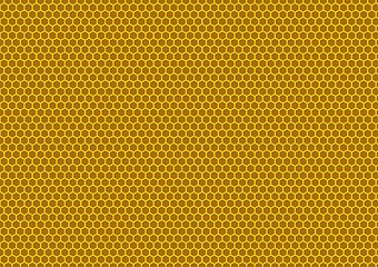 Image showing bee\'s honeycomb illustration