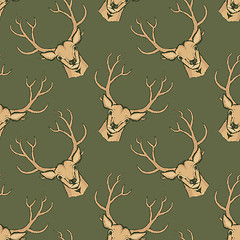 Image showing Deer vector illustration