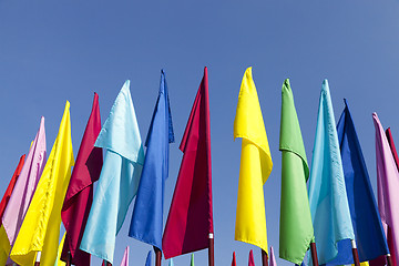 Image showing flags for decoration