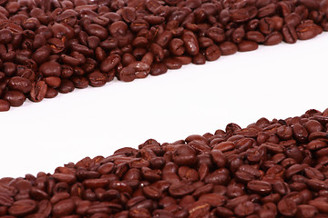 Image showing Diagonal Coffee Beans