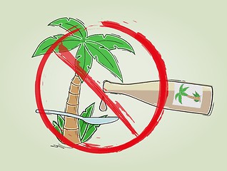 Image showing no palm oil sign