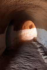 Image showing Residential caves of troglodyte in Matmata, Tunisia, Africa